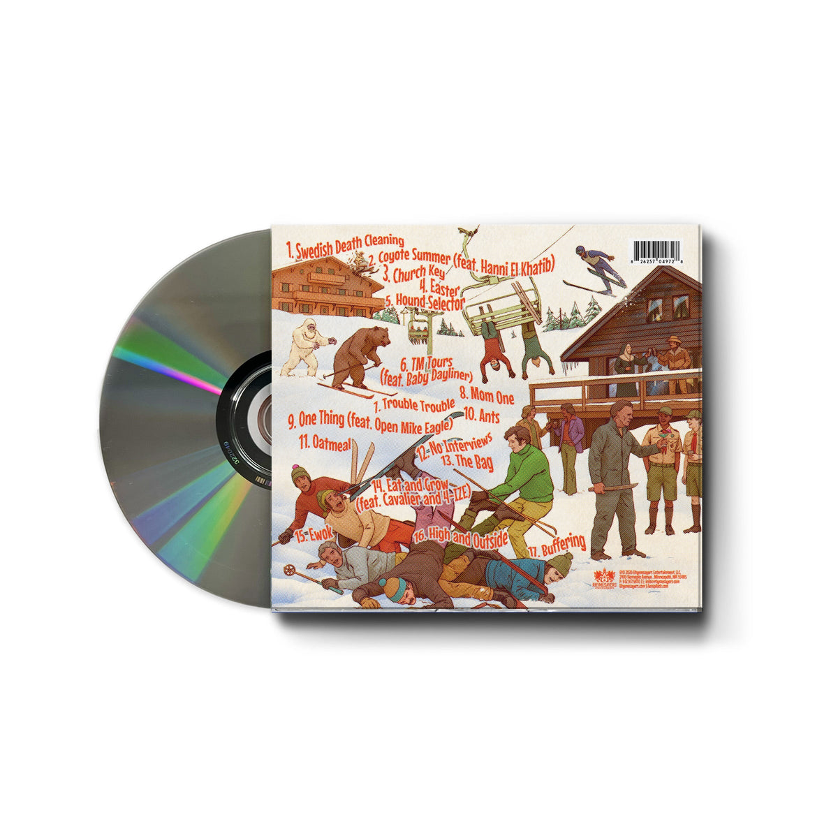 Aesop Rock x Blockhead - Trouble Mountain (CD)