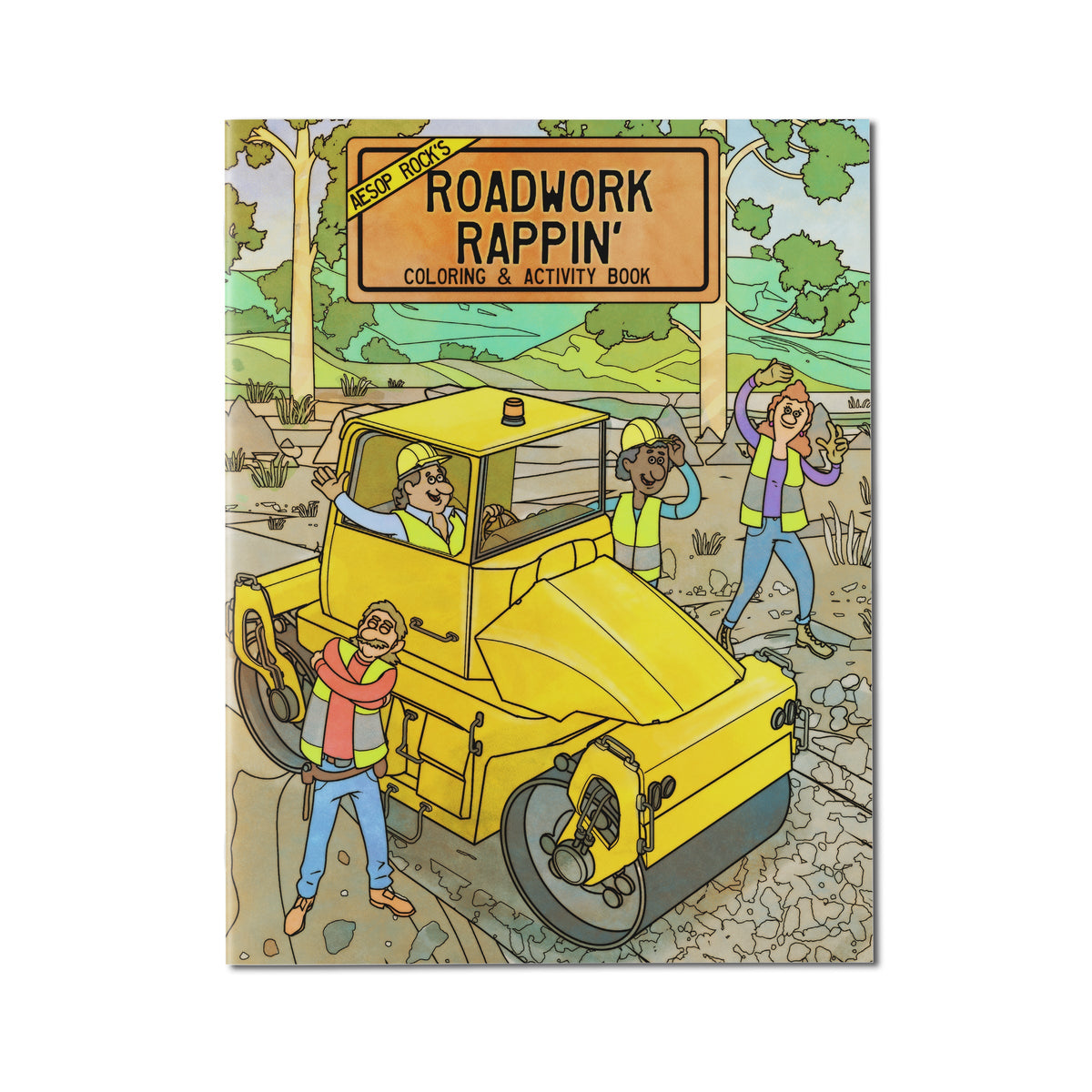 Roadwork Rappin' Coloring & Activity Book