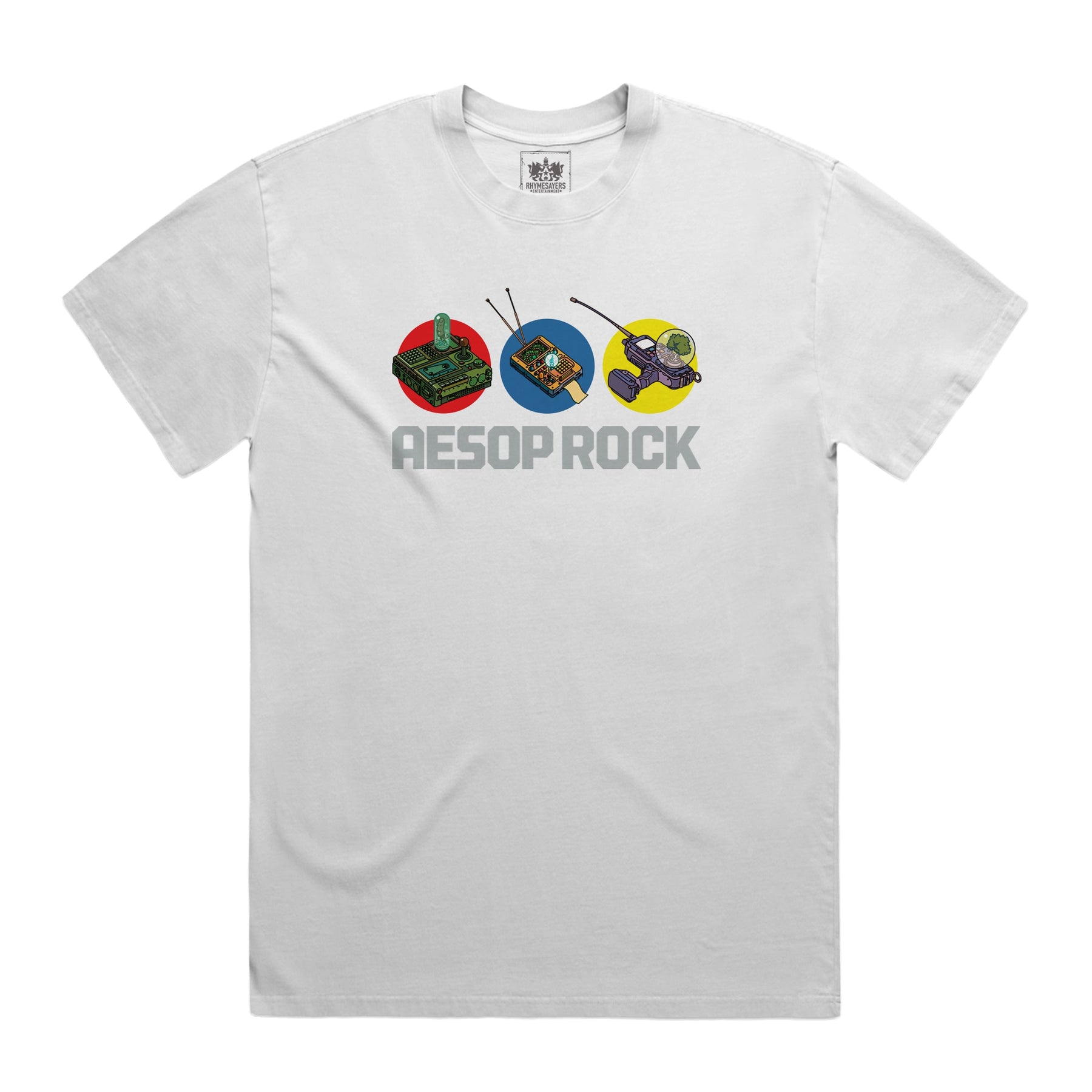 Devices Shirt White Aesop Rock devices-shirt-white-aesop-rock