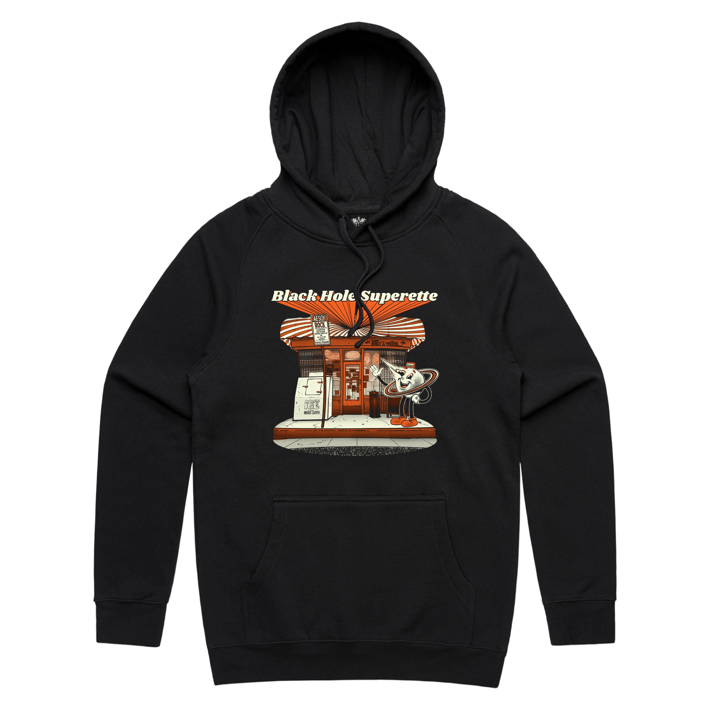 Grand Opening Hoodie (Black) – Aesop Rock