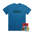 IHIAMTT Shirt (Blue) + Sticker Pack