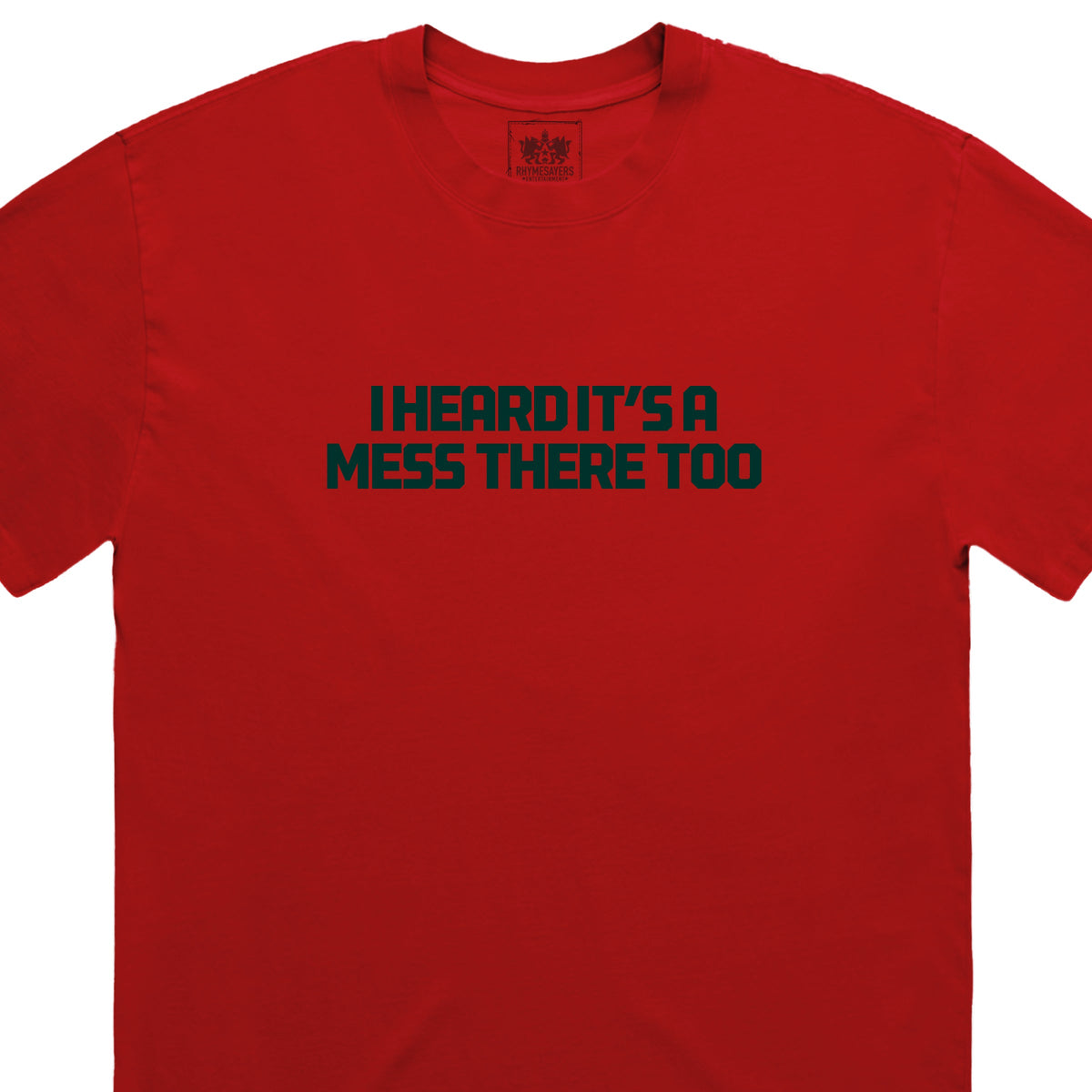 IHIAMTT Shirt (Red) + Sticker Pack