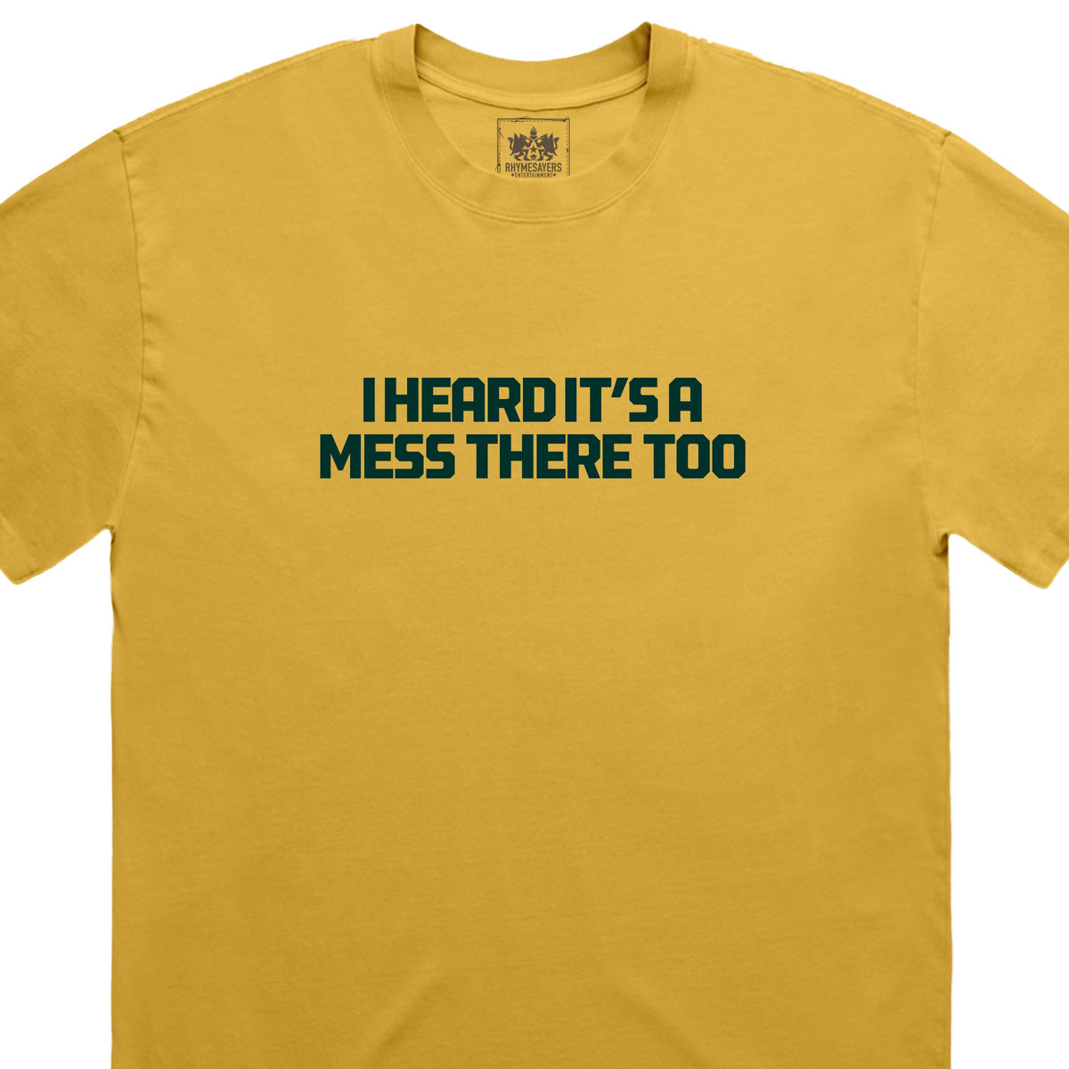 IHIAMTT Shirt (Yellow) + Sticker Pack