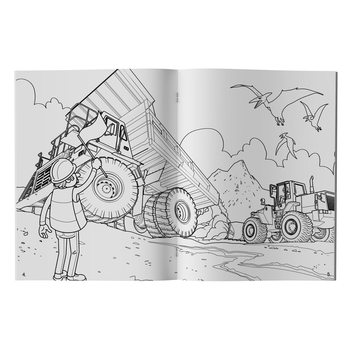 Roadwork Rappin' Coloring & Activity Book