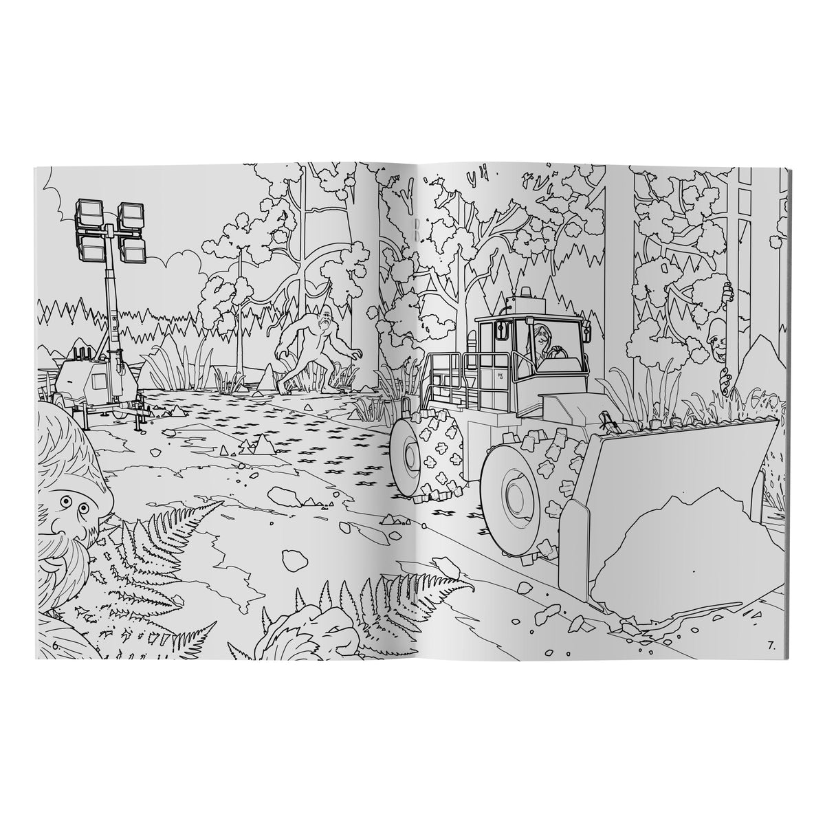 Roadwork Rappin' Coloring & Activity Book