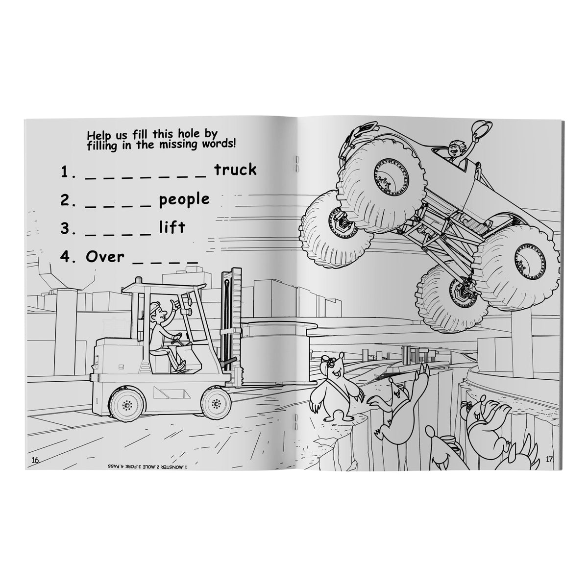 Roadwork Rappin' Coloring & Activity Book