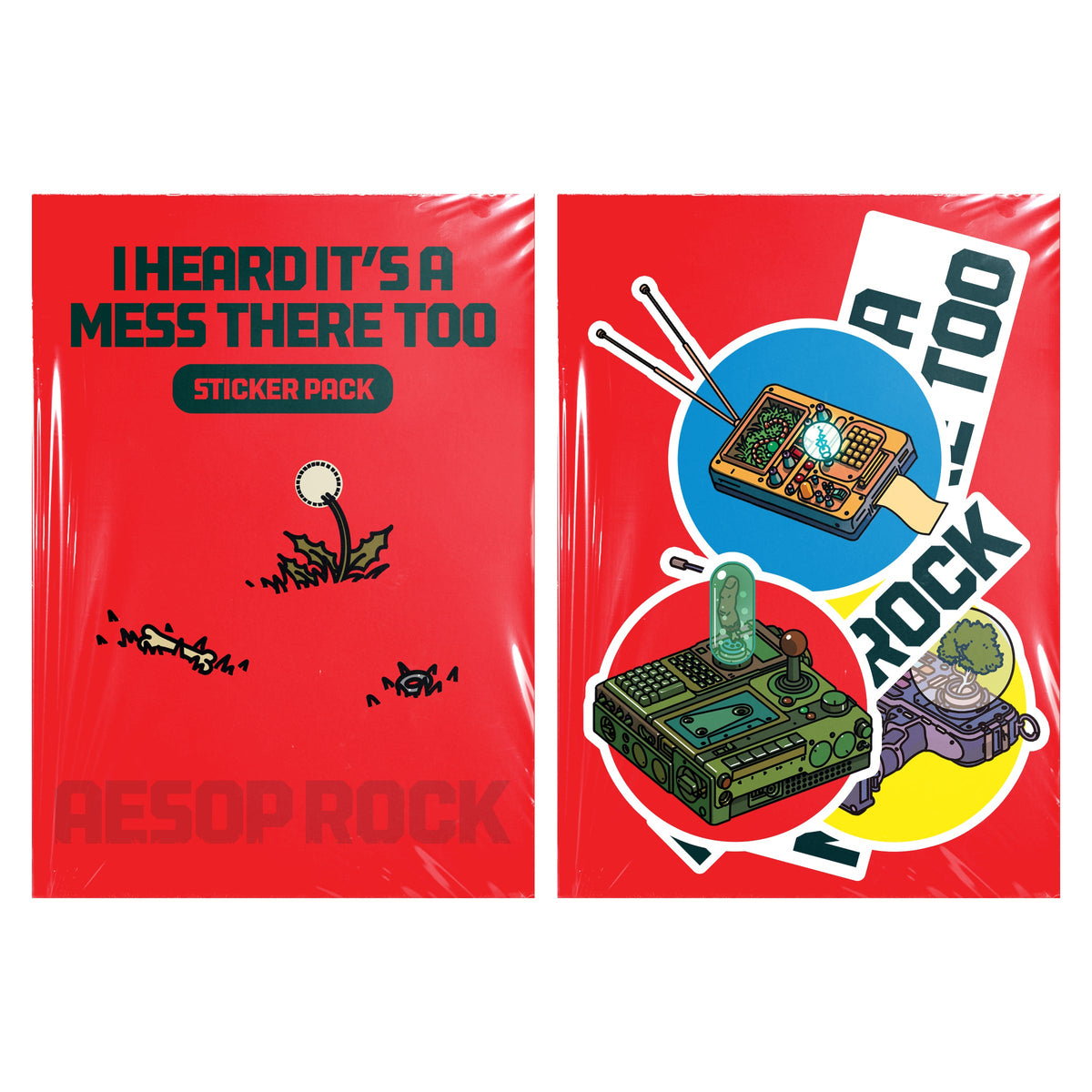 IHIAMTT Shirt (Blue) + Sticker Pack