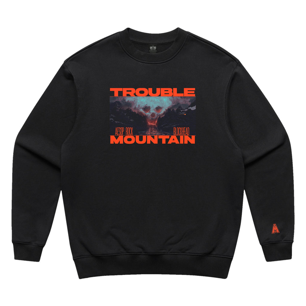 Aesop Rock x Blockhead - "Thriller” Crewneck (Black)