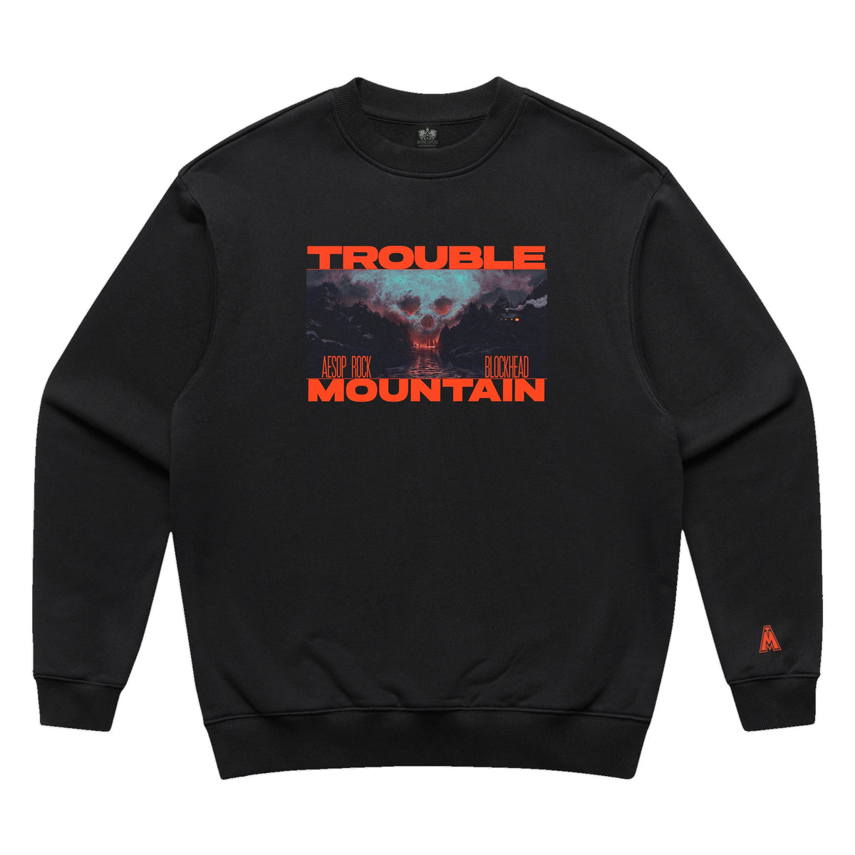 Aesop Rock x Blockhead - "Thriller” Crewneck (Black)