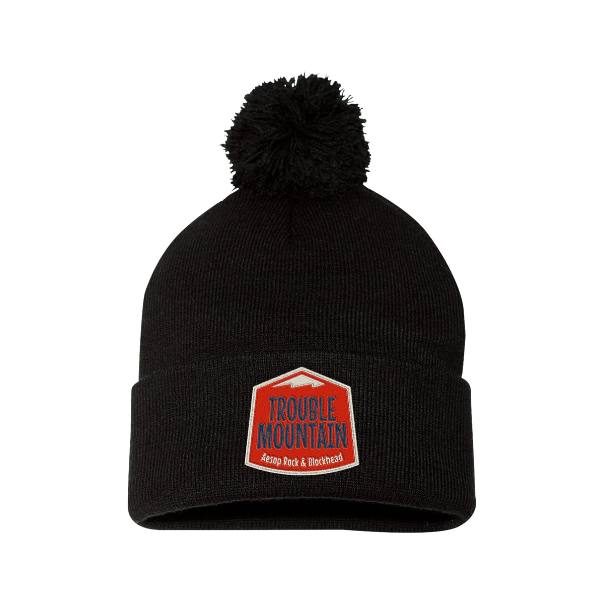 Aesop Rock x Blockhead - “Trouble Mountain” Pom Pom Beanie