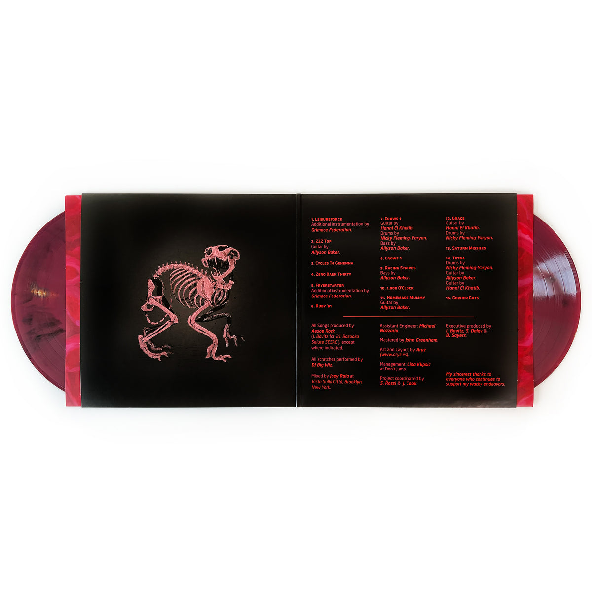 "Skelethon (Instrumentals)" Vinyl