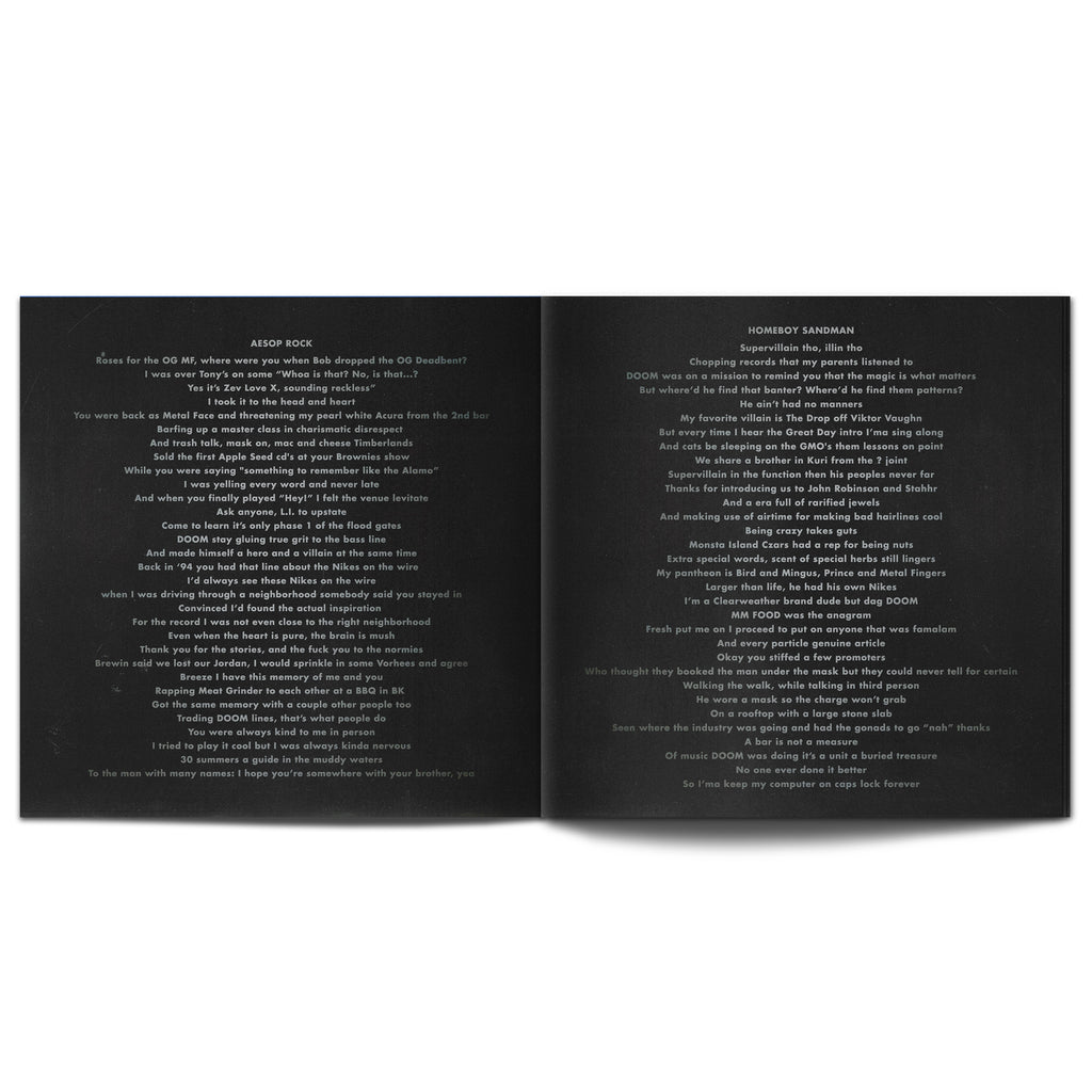 Lice (Aesop Rock & Homeboy Sandman) "Ask Anyone"
