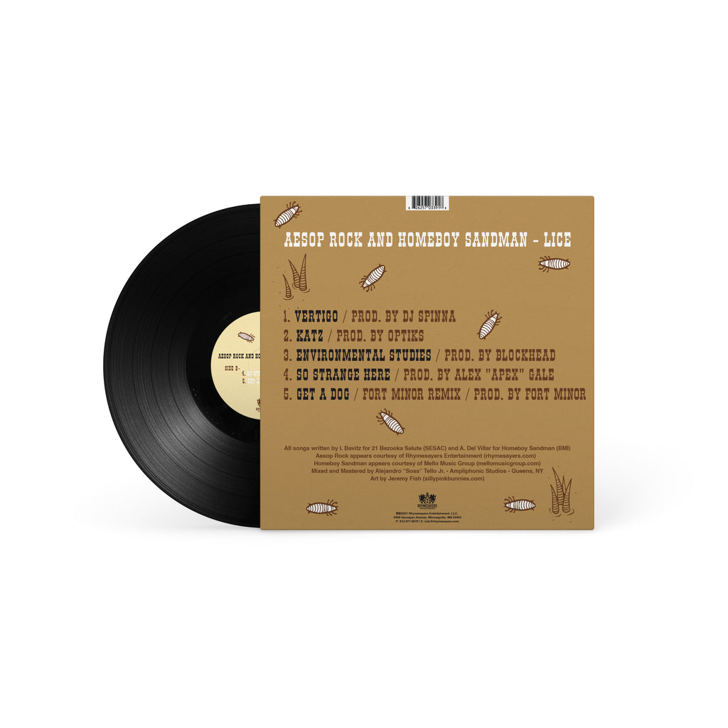 Lice (Aesop Rock & Homeboy Sandman) "Vol 1: Lice"