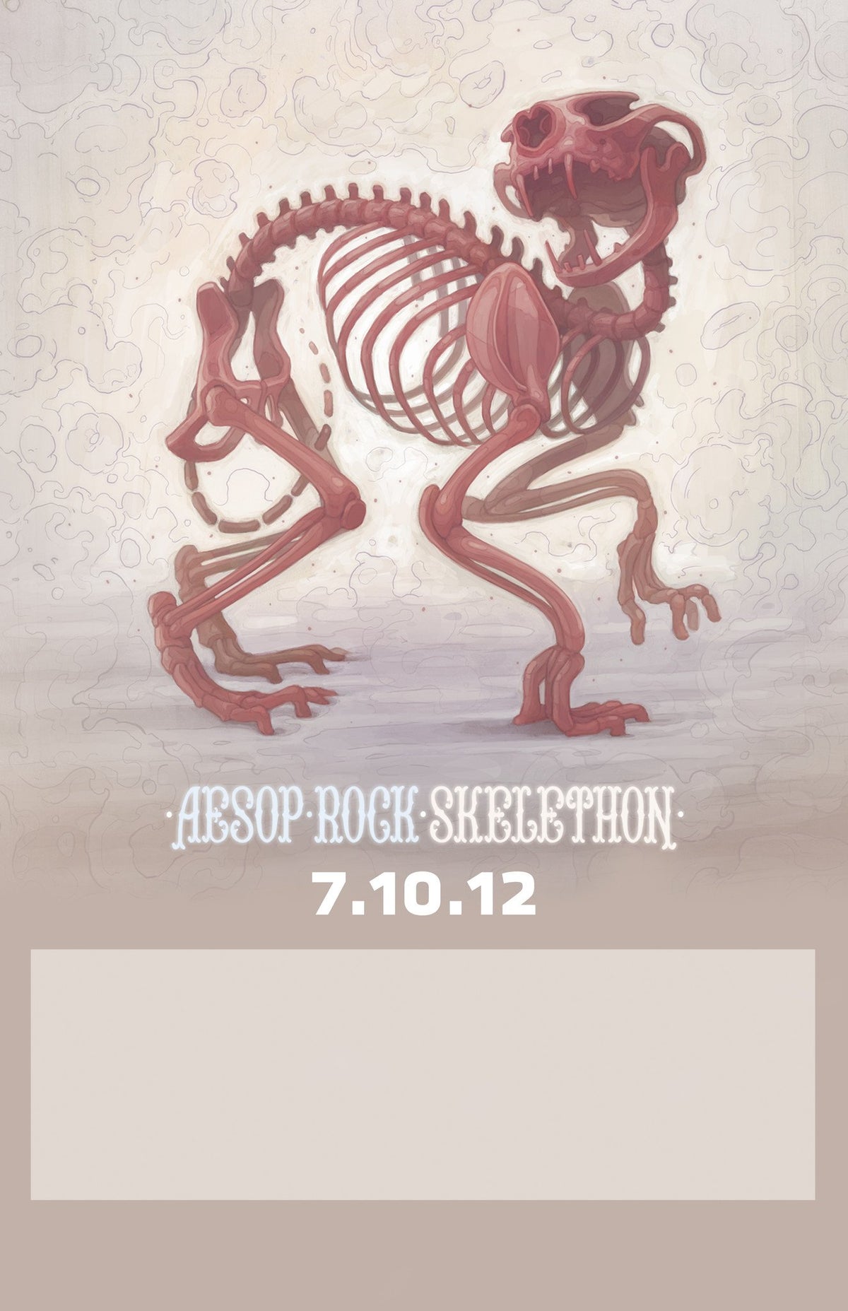 "Skelethon" Poster
