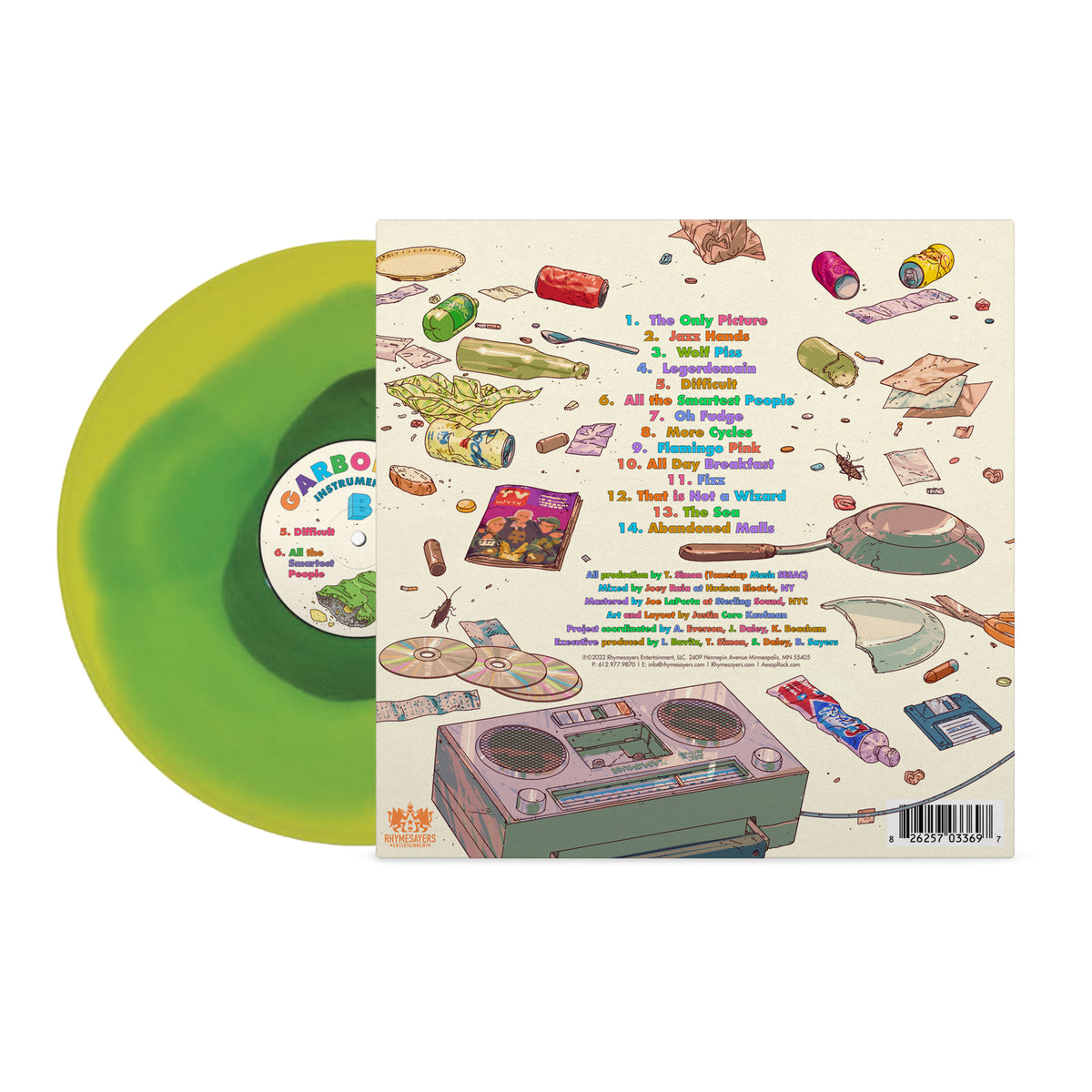 Aesop Rock x Blockhead "Garbology (Instrumentals)"